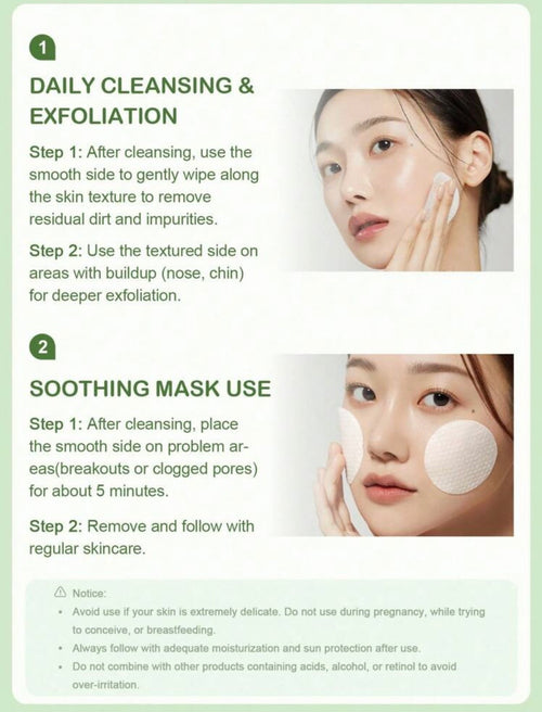 Disques Purifiants Anti-Imperfections à l’Acide Salicylique – Pores Nets & Peau Lisse